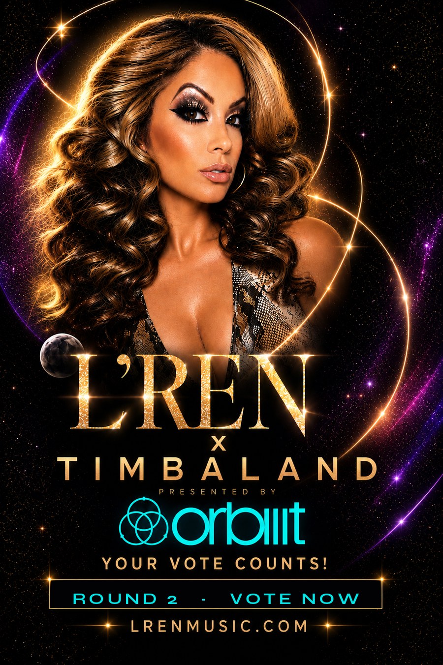 L'REN x Timbaland, presented by Orbiiit — Round 2, vote now